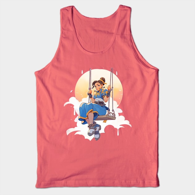 chun li Tank Top by lets find pirate